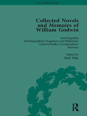 cover image of The Collected Novels and Memoirs of William Godwin Vol 1
